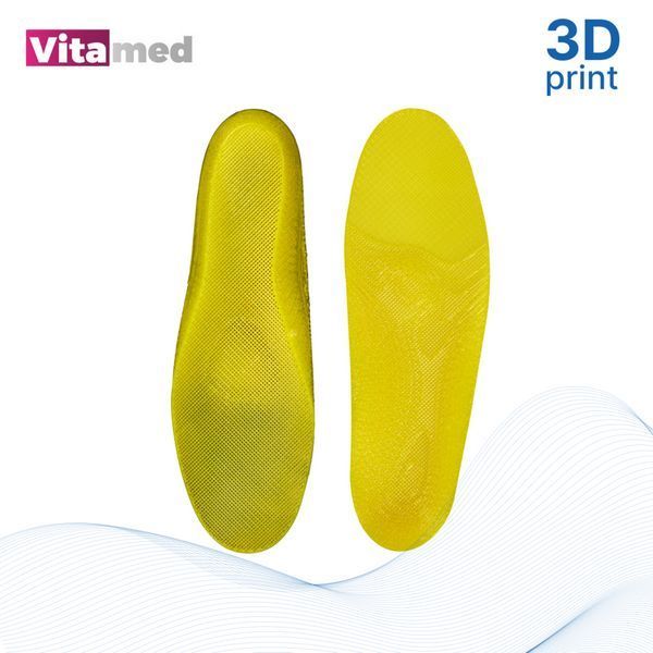 Дитячі індивідуальні ортопедичні устілки Vitamed Premium 3D Print Green Україна/Італія (Premium 3D зелена/24-2862) 28620 фото