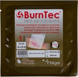 Пов&rsquo;язка від опіків NAR BurnTec 4" x 4" 000008347 фото