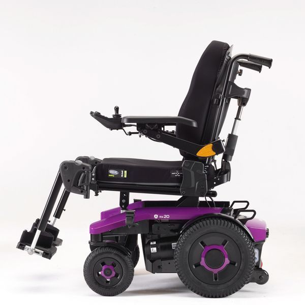 Крісло колісне з електроприводом Invacare AVIVA RX20 Розмір 1 (AVIVA RX20/43/сірий-1766) 1766 фото