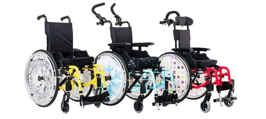 Активне дитяче крісло колісне Invacare Action 3 Junior Evolutive 1742 фото