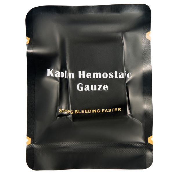 Гемостатичний бинт Kaolin Hemostatic Gauze Z-складений к.108 фото
