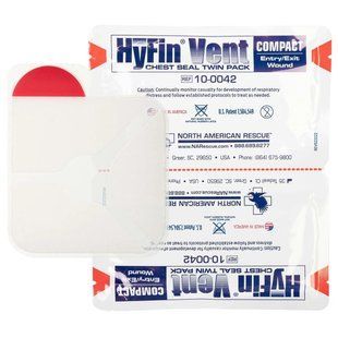 Окклюзионная наклейка NAR HyFin Compact Vent двойной пакет 000004777 фото