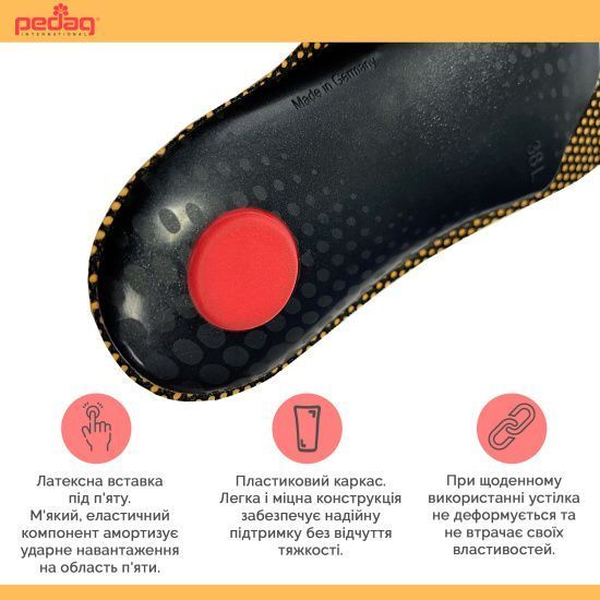 Ортопедичні внутрішні устілки Magic Step Plus Pedag Розмір 3 (197/37-2399) 197/37-2399 фото