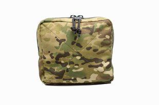 Подсумок под патроны россыпью MOLLE. Подсумок утитарный Стохід 21х20х6,5 см см Мультикам УП_L_M фото