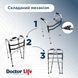 Ходунки крокуючі складані дорослі Doctor Life 10188/E/SL (10188/E/SL-2242)