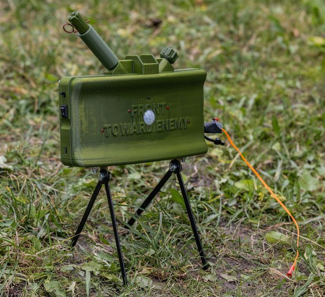 Макет интерактивной мины M18 Claymore (клеймор) с имитацией срабатывания м.61.1 фото