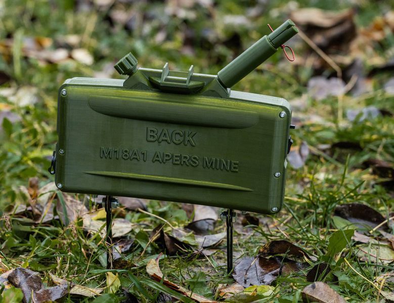 Макет интерактивной мины M18 Claymore (клеймор) с имитацией срабатывания м.61.1 фото