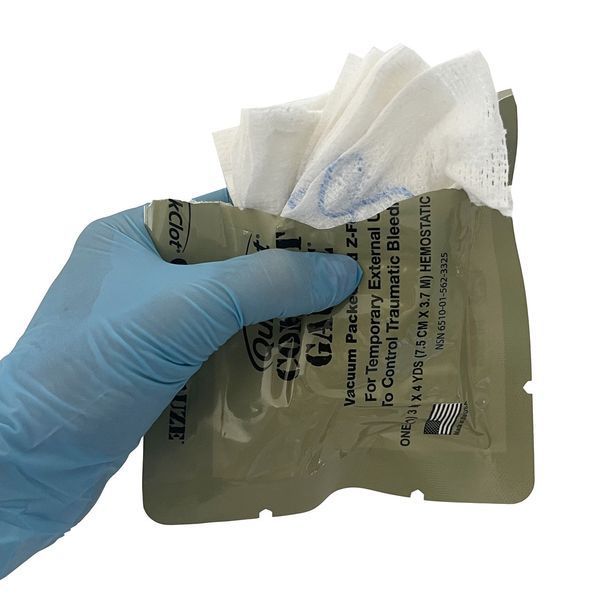 Гемостатический бинт QuikClot Combat Gauze к.42 фото