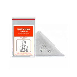 Косынка медицинская перевязочный треугольный хлопок 100см х 100см х 150см ФАРМ ХЕЛПЕР 000003677 фото