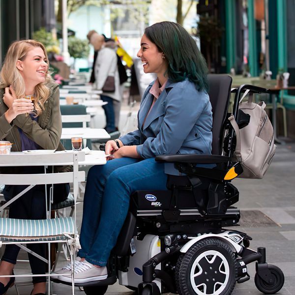 Крісло колісне з електроприводом Invacare TDX SP2 (TDX SP2 43 чорний-1795) 1795 фото